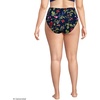 image:imageLands End Womens Ribbed Smoothing High Waisted Bikini BottomsDeep Sea Multi Garden Floral
