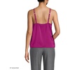 image:imageLands End Womens Satin Vneck CamisoleVivid Berry Pink