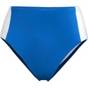 image:imageLands End Womens Seamed High Waisted Bikini BottomsBright Cobalt BlueWhite