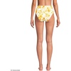 image:imageLands End Womens Seamed High Waisted Bikini BottomsYellow Mosaic FloralWhite