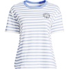 image:imageLands End Womens Short Sleeve Mariner TShirtVibrant Lapis ShellsIvory