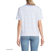 image:imageLands End Womens Short Sleeve Mariner TShirtVibrant Lapis ShellsIvory