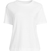 image:imageLands End Womens Short Sleeve Mariner TShirtWhite