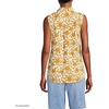 image:imageLands End Womens Sleeveless No Iron ShirtVintage Amber Pressed Floral