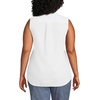 image:imageLands End Womens Sleeveless No Iron ShirtWhite