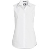image:imageLands End Womens Sleeveless No Iron ShirtWhite