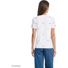 image:imageLands End Womens Supima Crew Neck TShirtFootball EmbroideryWhite