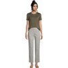 image:imageLands End Womens Supima Crew Neck TShirtForest Moss