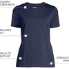image:imageLands End Womens Supima Crew Neck TShirtRadiant Navy