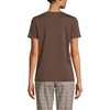image:imageLands End Womens Supima Crew Neck TShirtRich Coffee