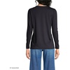 image:imageLands End Womens Supima Long Sleeve Crew TeeBlack