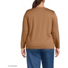 image:imageLands End Womens Supima Long Sleeve Crew TeeCanyon Camel