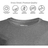 image:imageLands End Womens Supima Long Sleeve Crew TeeCharcoal Heather