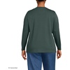 image:imageLands End Womens Supima Long Sleeve Crew TeeEvening Forest