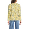 image:imageLands End Womens Supima Long Sleeve Crew TeeGolden Candle Light Floral