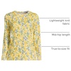 image:imageLands End Womens Supima Long Sleeve Crew TeeGolden Candle Light Floral
