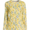 image:imageLands End Womens Supima Long Sleeve Crew TeeGolden Candle Light Floral
