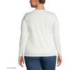 image:imageLands End Womens Supima Long Sleeve Crew TeeIvory