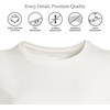 image:imageLands End Womens Supima Long Sleeve Crew TeeIvory