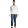 image:imageLands End Womens Supima Long Sleeve Crew TeeIvory