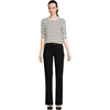 image:imageLands End Womens Supima Long Sleeve Crew TeeIvoryBlack Breton Stripe