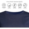 image:imageLands End Womens Supima Long Sleeve Crew TeeRadiant Navy