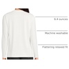 image:imageLands End Womens Supima Long Sleeve VNeck TeeIvory