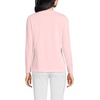 image:imageLands End Womens Supima Long Sleeve VNeck TeeSea Salt Pink