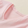 image:imageLands End Womens Supima Long Sleeve VNeck TeeSea Salt Pink