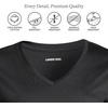 image:imageLands End Womens Supima VNeck TShirtBlack
