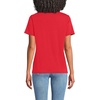 image:imageLands End Womens Supima VNeck TShirtCompass Red