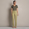image:imageLands End Womens Supima VNeck TShirtForest Moss