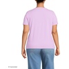 image:imageLands End Womens Supima VNeck TShirtLilac Breeze