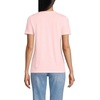 image:imageLands End Womens Supima VNeck TShirtSea Salt Pink