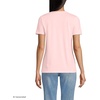 image:imageLands End Womens Supima VNeck TShirtSea Salt Pink