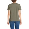 image:imageLands End Womens Supima VNeck TShirtSoft Olive Drab