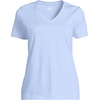 image:imageLands End Womens Supima VNeck TShirtSoft Sky Blue