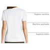image:imageLands End Womens Supima VNeck TShirtWhite