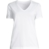 image:imageLands End Womens Supima VNeck TShirtWhite