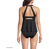 image:imageLands End Womens Sweetheart Fauxkini One PieceBlack