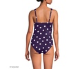 image:imageLands End Womens Sweetheart SwimsuitBlackberry Polka Dot