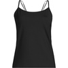 image:imageLands End Womens Tugless Quickdry Adjustable Strappy Back Tankini TopBlack