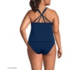 image:imageLands End Womens Tugless Quickdry Adjustable Strappy Back Tankini TopDeep Sea Navy