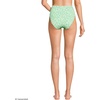 image:imageLands End Womens Tugless Scallop High Waisted Bikini BottomsIcy Mint Green Multi Floral