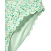 image:imageLands End Womens Tugless Scallop High Waisted Bikini BottomsIcy Mint Green Multi Floral