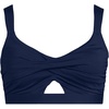 image:imageLands End Womens Twist Front Bikini TopDeep Sea Navy