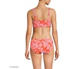 image:imageLands End Womens Twist Front Bikini TopRadiant Orange Floral Medley