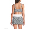 image:imageLands End Womens Twist Front Bikini TopWhiteLilac Multi Ditsy Floral