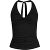 image:imageLands End Womens Twist Halter Tankini TopBlack
