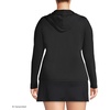 image:imageLands End Womens UPF 50 Hooded Rash GuardBlack